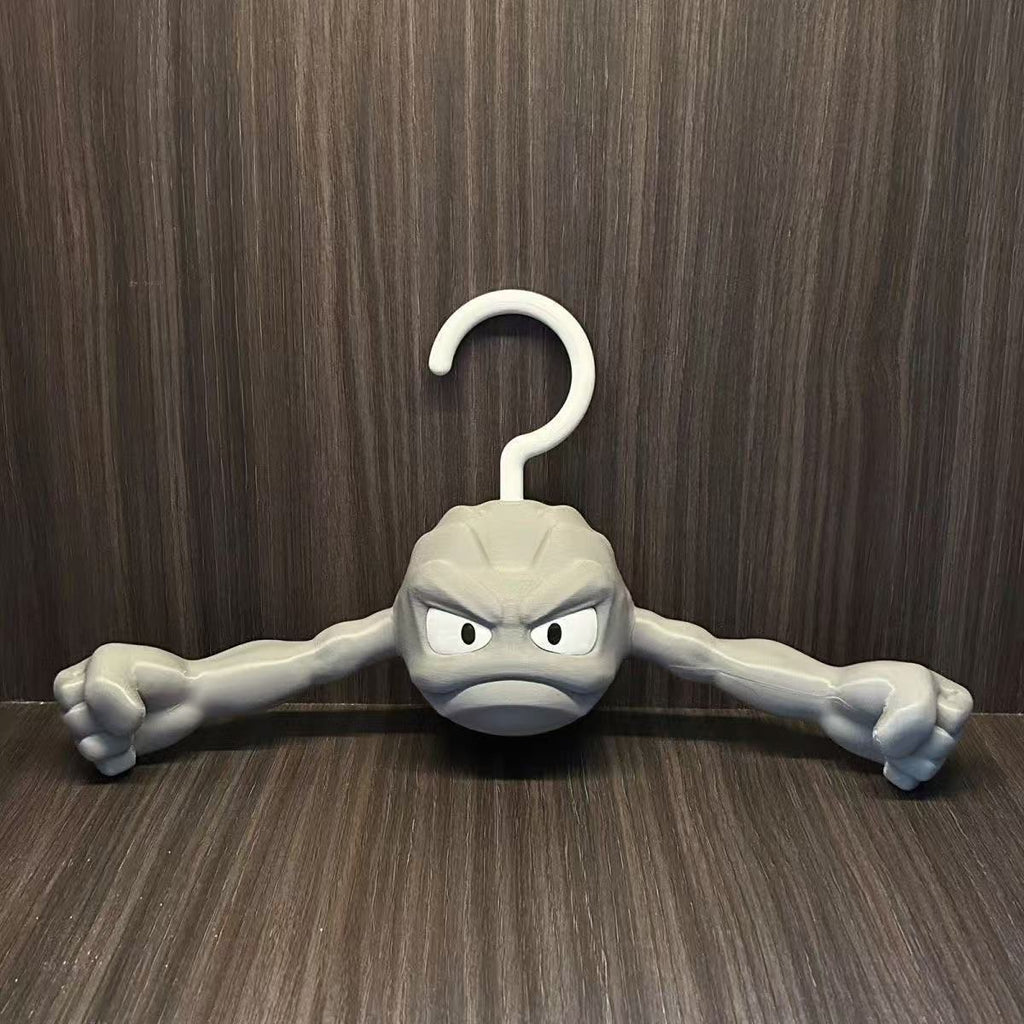 Geodude Muscle Clothes Hanger