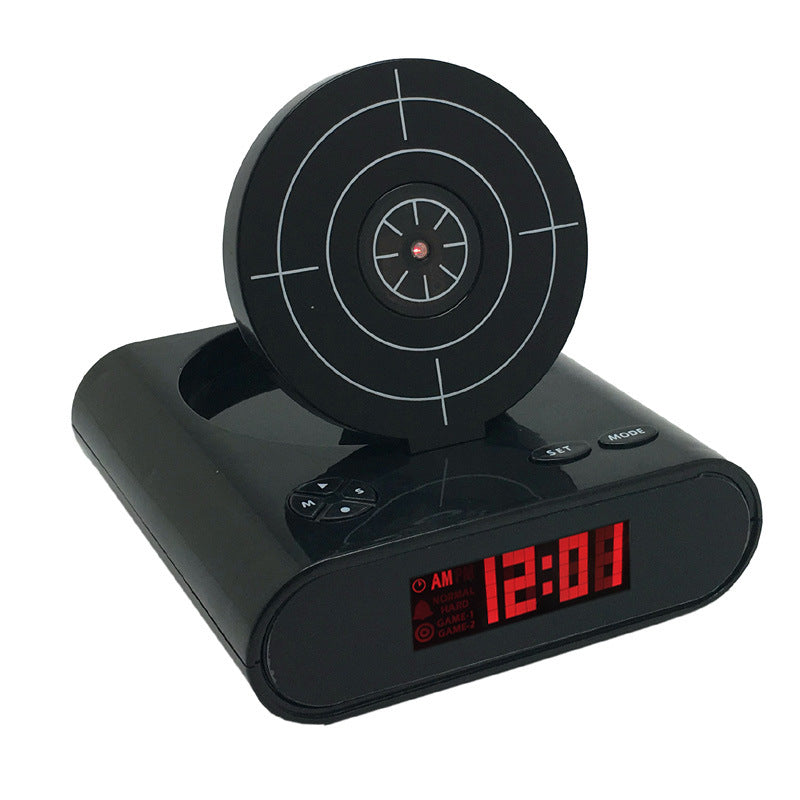 The Ultimate Laser Target Alarm Clock – Heavy Sleepers Edition