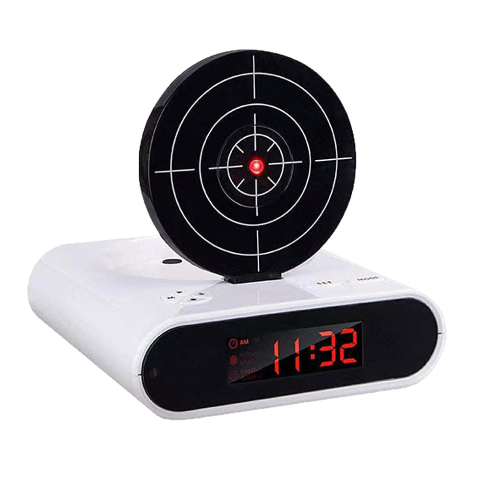 The Ultimate Laser Target Alarm Clock – Heavy Sleepers Edition